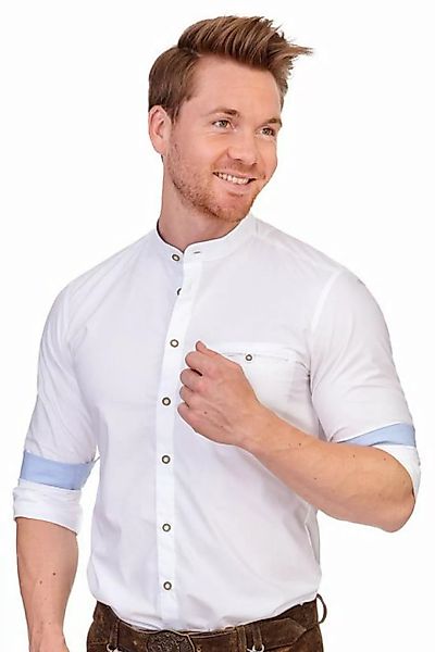 Spieth & Wensky Trachtenhemd Trachtenhemd - PHILON - weiß/hellblau, weiß/gr günstig online kaufen