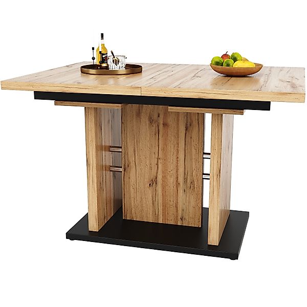 HAUSS SPOLE Esstisch Ausziehbarer Esstisch 119-158,5x80cm günstig online kaufen