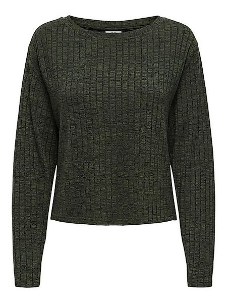 JDY Strickpullover - Langarmtop gerippt - Leichter Pullover - JDYINEZ L/S R günstig online kaufen