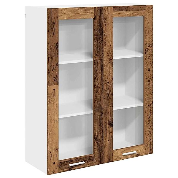 vidaXL Hängeschrank Riga Altholz 80 x 31 x 100 cm Holzwerkstoff 884400 günstig online kaufen