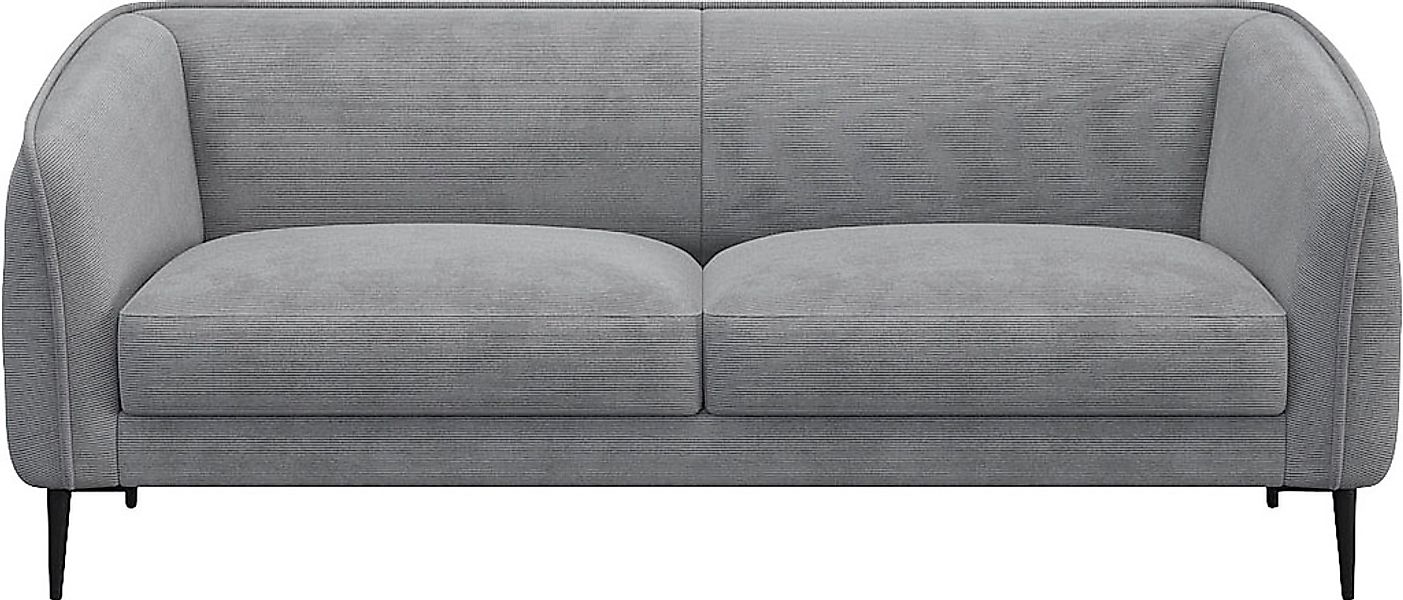 FLEXLUX 2,5-Sitzer "Belle Designsofa, Couch, bequem durch Kaltschaum im Sit günstig online kaufen