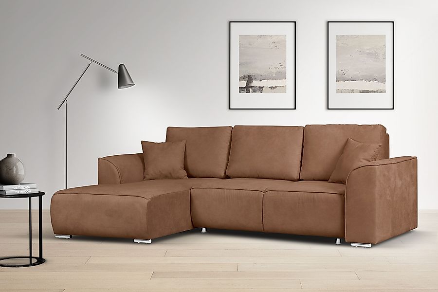 OTTO home Ecksofa BEATRICE optionale Schlafsofa günstig online kaufen