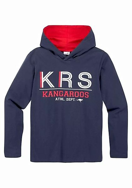 KangaROOS Kapuzenshirt KRS mit farbigen Kapuzenfutter günstig online kaufen