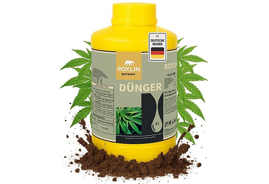 Roxlin Gartendünger Cannabis dünger 2L – Cannabisdünger für alle Cannabis D günstig online kaufen