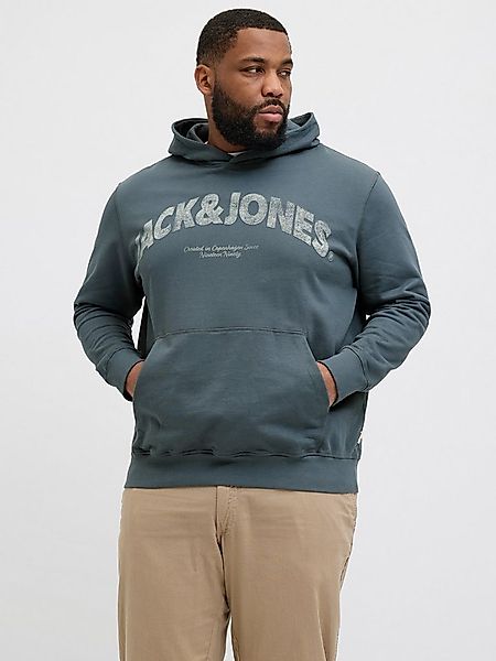 Jack & Jones PlusSize Kapuzensweatshirt JORALMERIA SWEAT HOOD PLS mit Logo günstig online kaufen