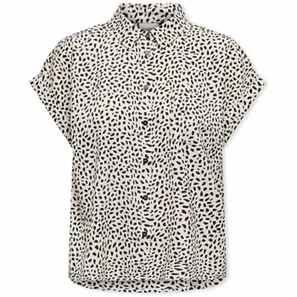 Only  Blusen Noos Hannover Life Shirt - Cloud Dancer/Black Grap günstig online kaufen