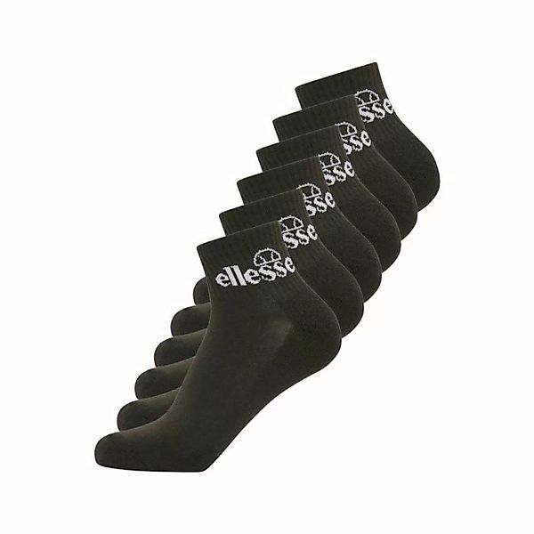 ellesse Unisex Sport-Socken VOLLI, 6 Paar - Ankle Socks, Ripp-Bündchen, Log günstig online kaufen