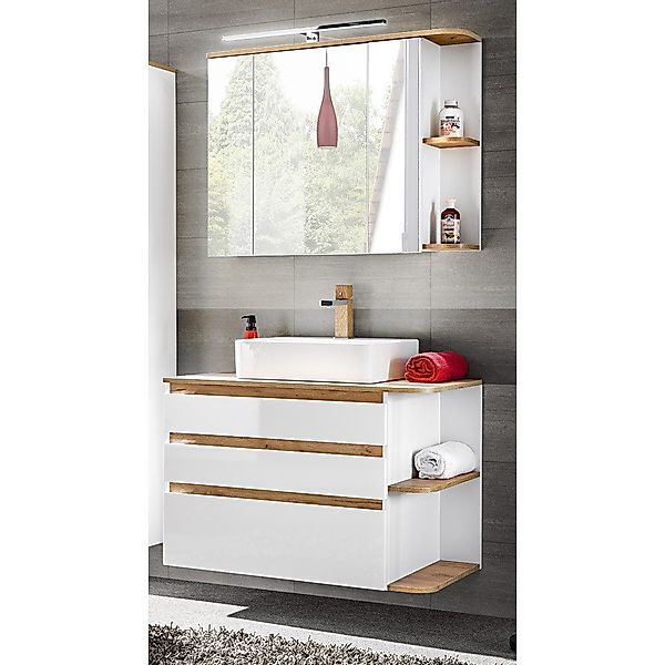 Lomadox Badmöbel-Set CAMPOS-56, (Spar-Set, 4-St), mit günstig online kaufen