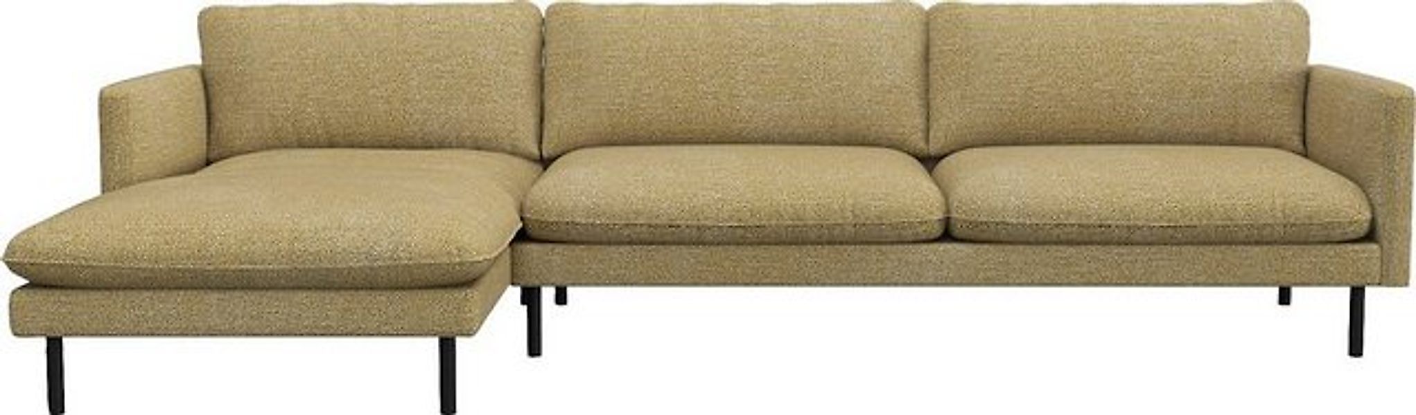 FLEXLUX Ecksofa Bolzano, elegant und bequem, L-Form, Sitzaufbau mit Kaltsch günstig online kaufen