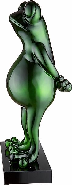 Casablanca by Gilde Tierfigur "Skulptur Frosch petrol" günstig online kaufen