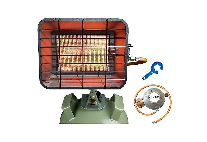 BlueCraft Heizstrahler, Infrarot Gas-Aufsteckstrahler Heizstrahler für Gasf günstig online kaufen