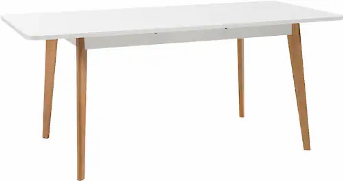 Home affaire Esstisch "Merle" Scandi Design, Breite 140 (-180) cm günstig online kaufen