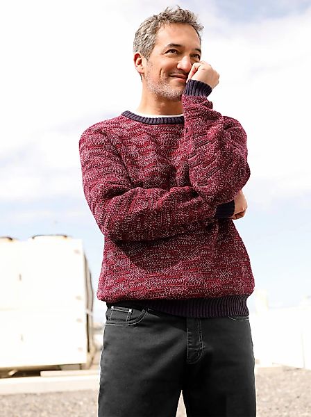 Marco Donati Rundhalspullover "Pullover" günstig online kaufen