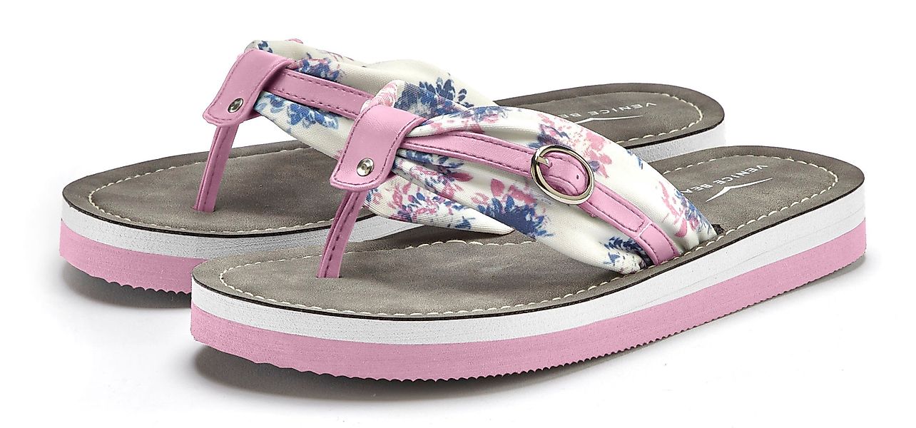 Venice Beach Badezehentrenner Sandale, Pantolette, Badeschuh, günstig online kaufen
