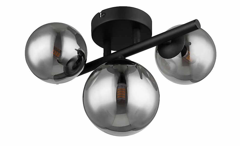 Globo Lighting Deckenleuchte   ¦ schwarz ¦ Maße (cm): B: 28,5 H: 20 T: 23.5 günstig online kaufen