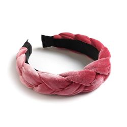 Coonoor Haargummi Samt Haarreif Geflochten Stirnband günstig online kaufen