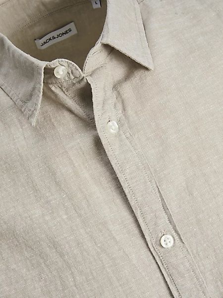Jack & Jones Kurzarmhemd JJELINEN BLEND SHIRT SS SN günstig online kaufen
