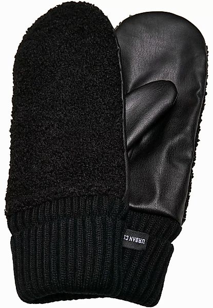 URBAN CLASSICS Baumwollhandschuhe "Urban Classics Unisex Sherpa Synthetic L günstig online kaufen