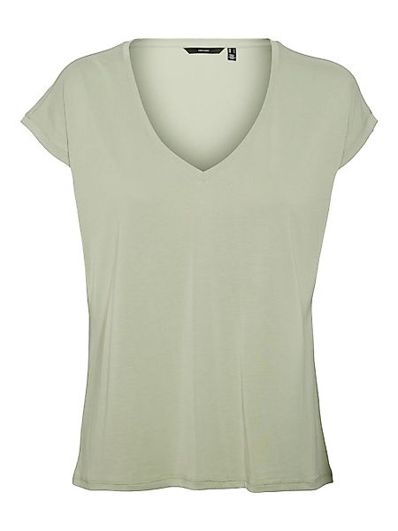 Vero Moda V-Shirt VMFILLI SS V-NECK günstig online kaufen
