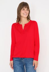 CECIL Langarmshirt im soften Baumwoll-Mix günstig online kaufen