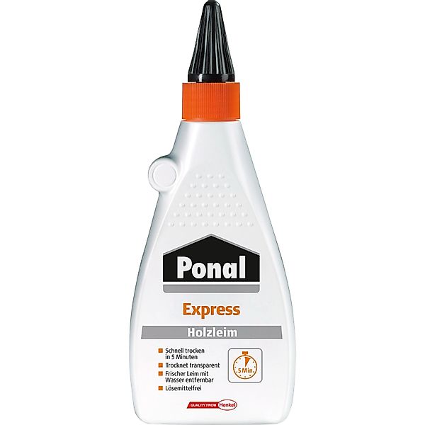 Ponal Holzleim Express 550 g Flasche Transparent günstig online kaufen