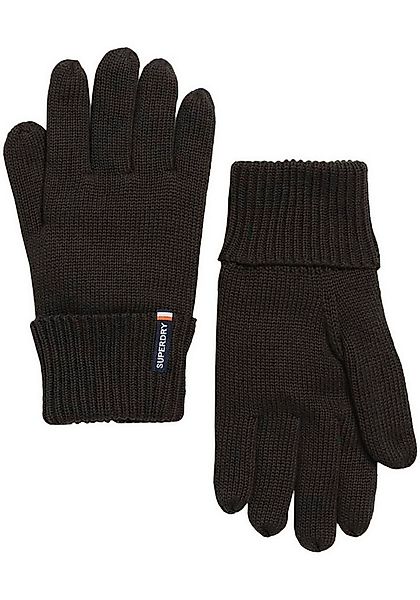 Superdry Strickhandschuhe ESSENTIAL LOGO KNITTED GLOVES günstig online kaufen
