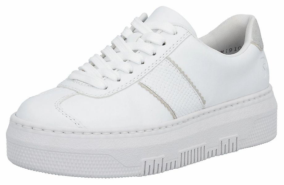 Rieker Plateausneaker, Schnürschuh, Halbschuh, Freizeitschuh mit gepolstert günstig online kaufen