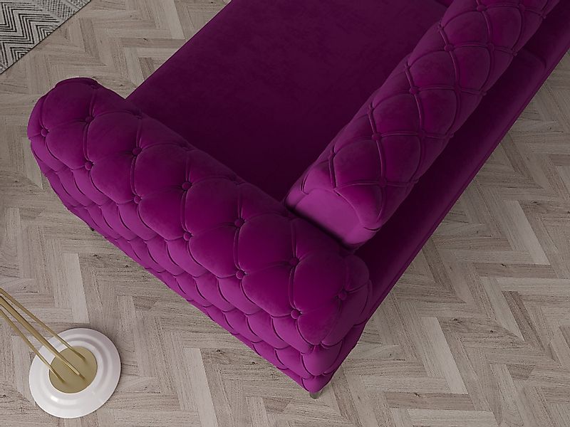 Möbeldreams Chesterfield-Sofa Sofa-Set Arizona Chesterfield Schlaffunktion günstig online kaufen