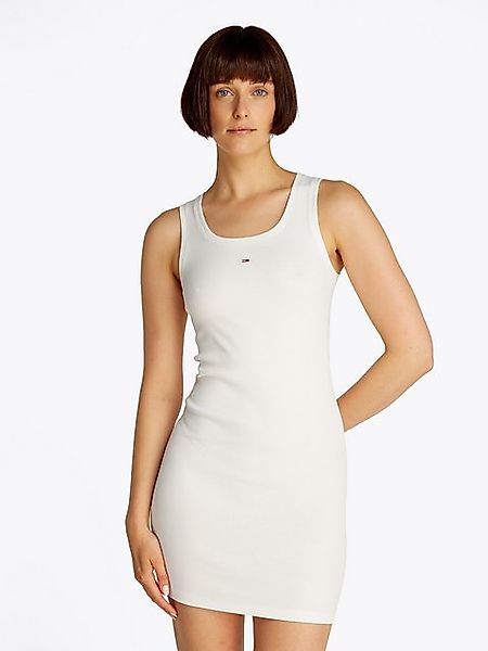 Tommy Jeans Minikleid TJW ESSENTIAL RIB BODYCON EXT mit Logostickerei günstig online kaufen
