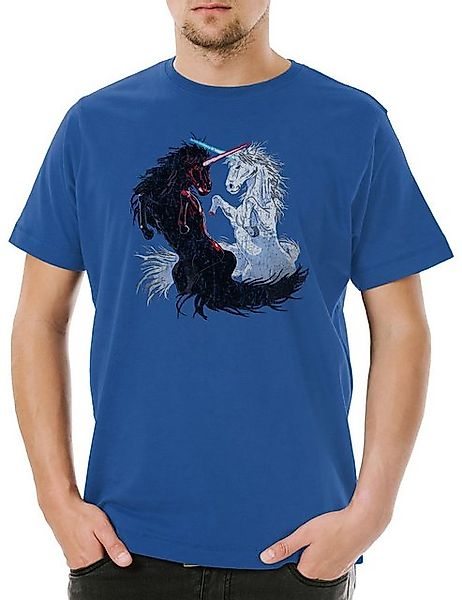 Urban Backwoods Print-Shirt Urban Backwoods Unicorn Wars Herren T-Shirt Roy günstig online kaufen