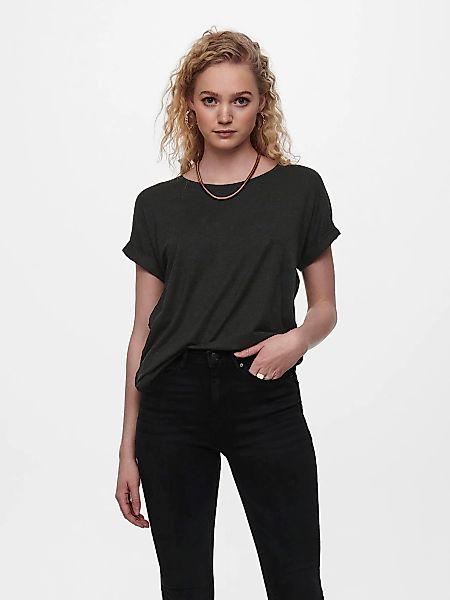 ONLY T-Shirt "ONLMOSTER S/S O-NECK TOP NOOS JRS", mit Aufschlag am Arm günstig online kaufen