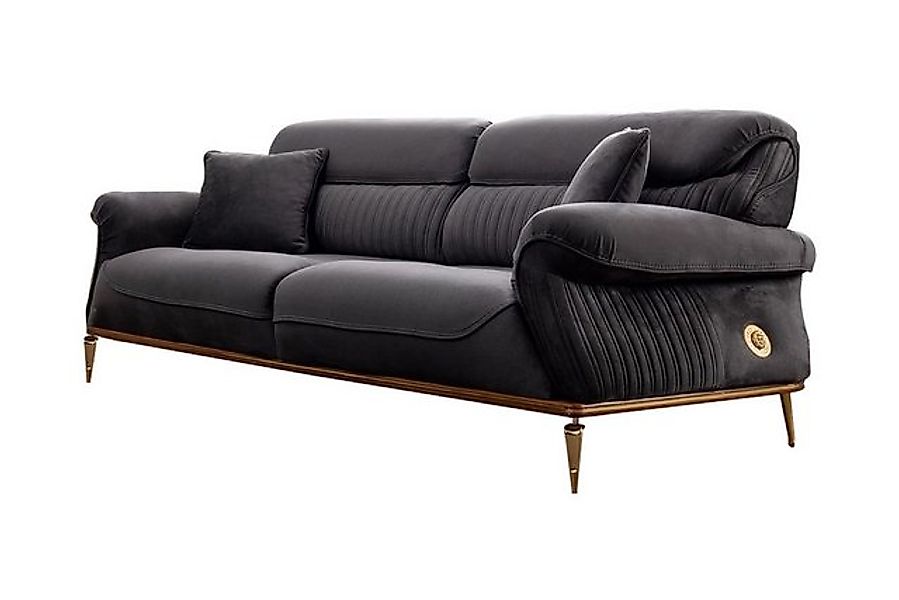 JVmoebel Sofa Modern Grau Farbe 3-Sitzer Sofa Komfort und Stil in einem Ens günstig online kaufen