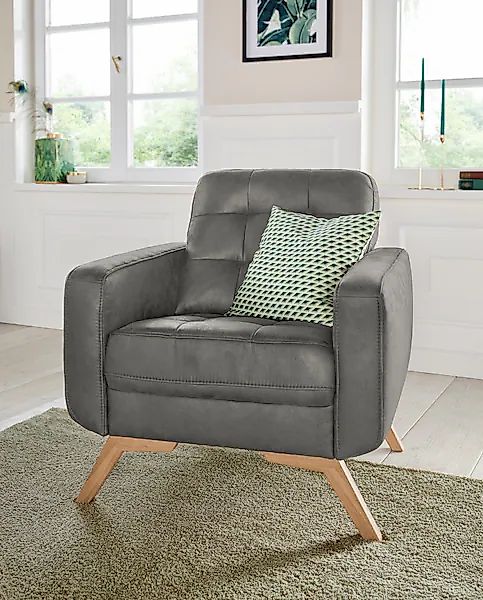 exxpo - sofa fashion Sessel »Fiord, Loungesessel«, aktuelles Design, tolle günstig online kaufen
