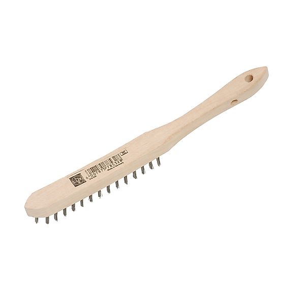 LUX-TOOLS Stahldrahtbürste 2-reihig günstig online kaufen