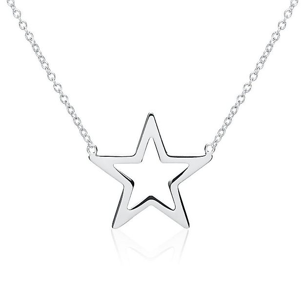 Unique Silberkette Mit Stern Anhänger SN0426 günstig online kaufen