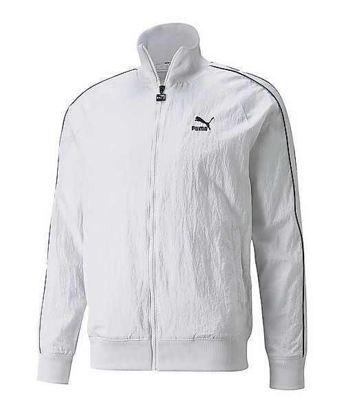 PUMA Sweatjacke PUMA T7 Crinkled Nylon Trainingsjacke Polyester günstig online kaufen