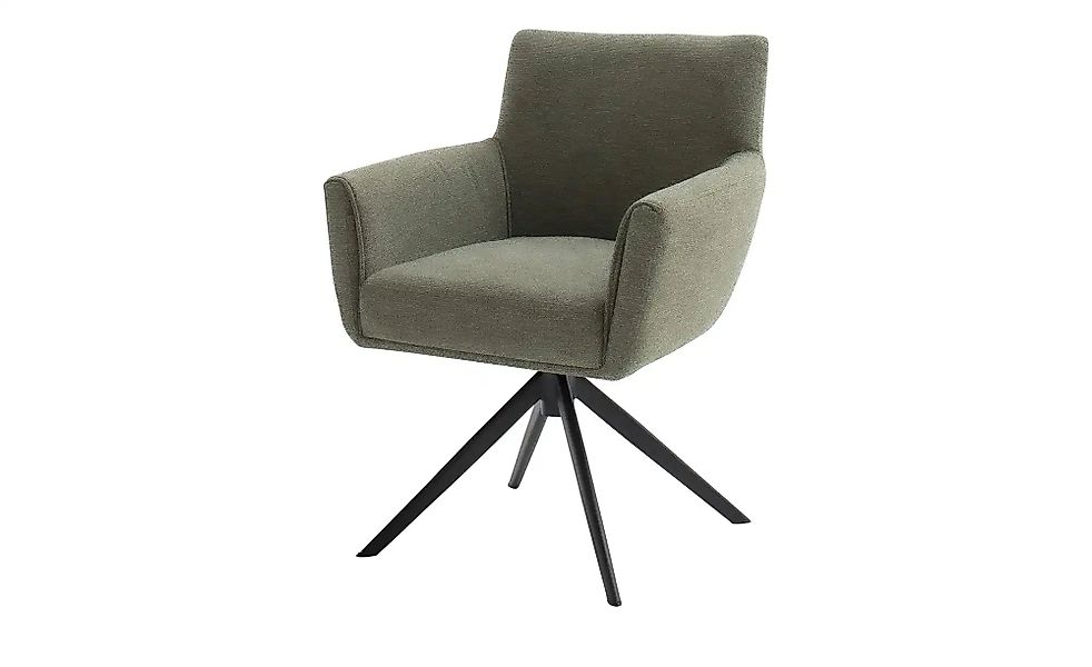 Esszimmerstuhl  Nelson ¦ grün ¦ Maße (cm): B: 66 H: 84 T: 66.0 Stühle > Ess günstig online kaufen