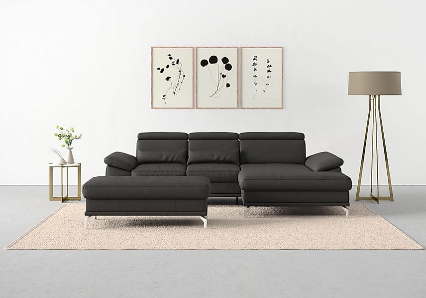 sit&more Ecksofa Cabrio L-Form, mit Sitztiefenverstellung, günstig online kaufen