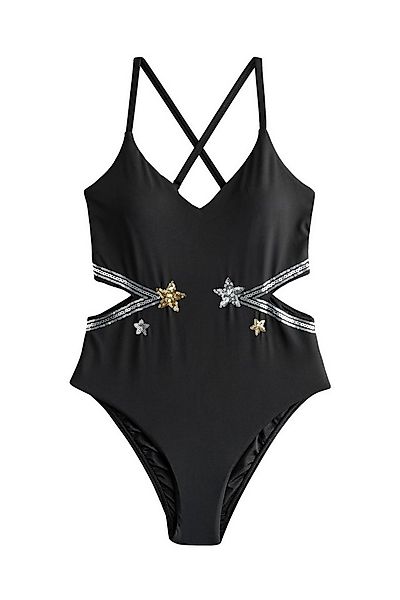 Rockett St George Badeanzug Rockett St George Pailletten-Badeanzug (1-St) günstig online kaufen