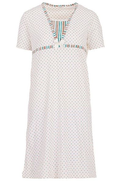 zeitlos Nachthemd Nachthemd Kurzarm - Lagenlook günstig online kaufen