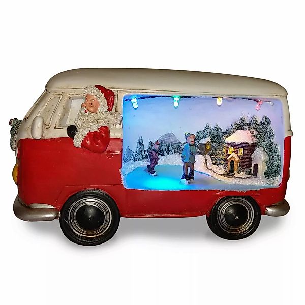 Dekoleuchte Merryville m. LED - Weihnachtsbus günstig online kaufen