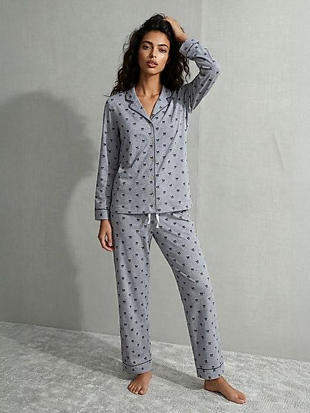 Banii Pyjama Pyjama Set Langarm - Ruby Schleife günstig online kaufen