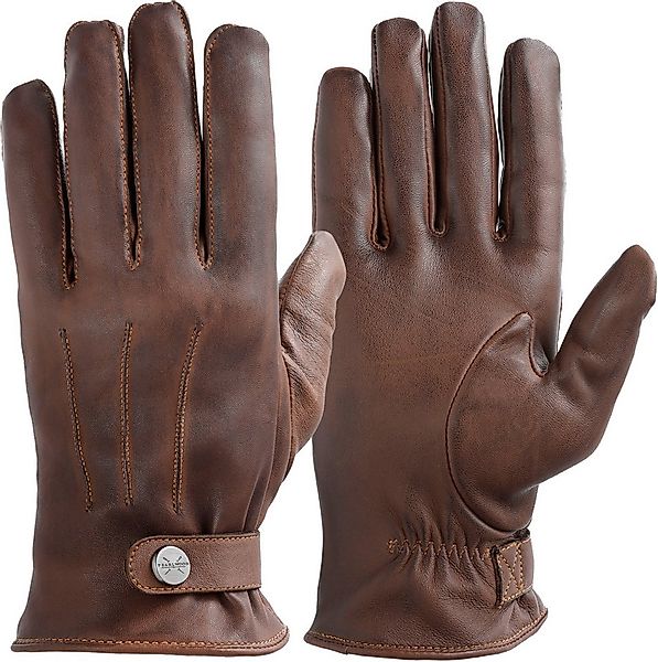 PEARLWOOD Lederhandschuhe mit verstellbarem Riemen günstig online kaufen