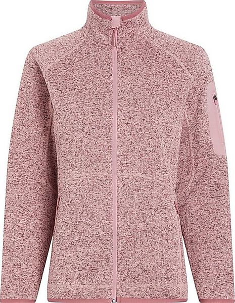 McKINLEY Strickfleecejacke Da.-Unterjacke Skeena wms MELANGE/RED WINE günstig online kaufen