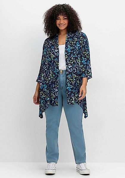 Sheego Klassische Bluse Longbluse 3/4-Arm günstig online kaufen