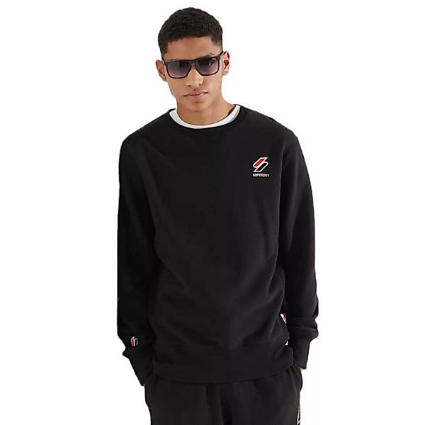 Superdry Sportstyle Essential Crew Sweatshirt M Black günstig online kaufen