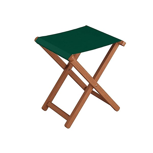 Erst-Holz Gartenhocker Klappbar X-Stuhl Dunkel mit Grün 10-210 Einzelstück günstig online kaufen