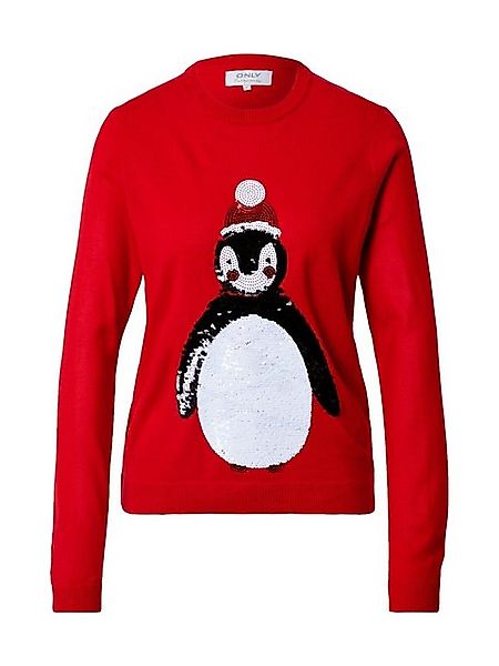 ONLY Strickpullover Xmas (1-tlg) Pailletten günstig online kaufen