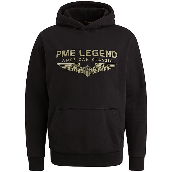 PME Legend Herren Kapuzenpullover Hoodie HOODED SOFT TERRY WITH LOGO - Regu günstig online kaufen