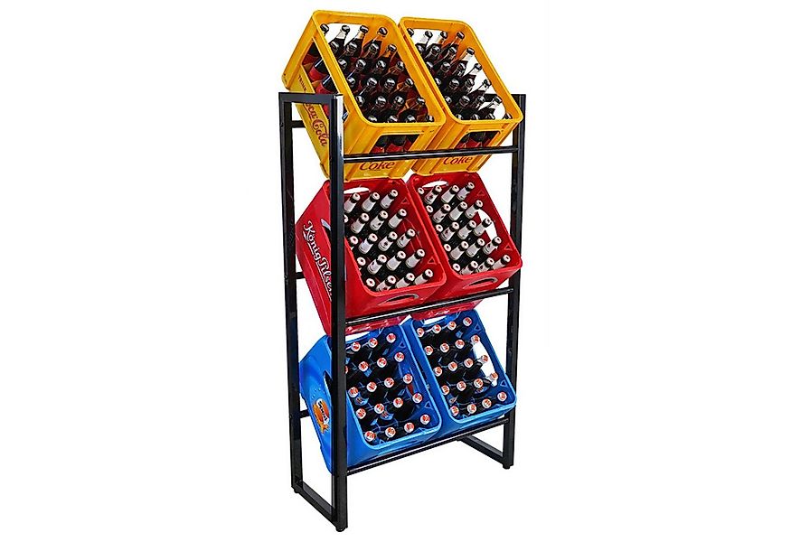 PROREGAL® Flaschenregal Getränkekistenregal Kastenregal Kistenregal KÖNIGSS günstig online kaufen
